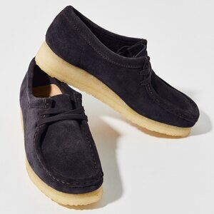 NEW Clarks Wallabee Brown Slate Suede
